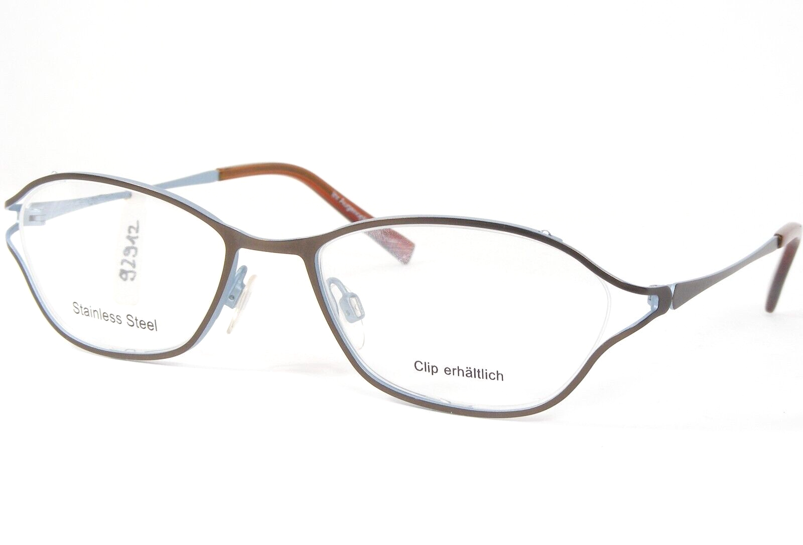 VISTAN Kruse 1812 2 Bronzo Blu Unico Raro Occhiali da Sole 51-18-135 Ger... - $66.31