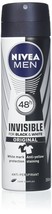 Nivea For Men Invisible Power Anti-Perspirant Spray 150ML (6 Pack) - £30.29 GBP