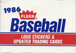 1986 Fleer Baseball Update Team Set Baseball Cards You U Pick From List - £0.81 GBP+