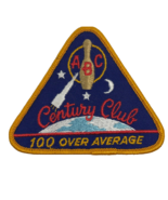 Vintage Bowling Patch ABC Century Club 100 Over Average 3.5 inch x 3.5 inch - £13.39 GBP