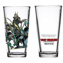 Dark Nights: Metal The Batman Who Laughs with Robin Minions Pint Glass Clear - £17.67 GBP