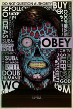 They Live Obey Conform Sleep Submit Alien Poster Giclee Print Art 24x36 Mondo - £94.29 GBP