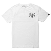 Deus Ex Machina men&#39;s milano address tee in WHITE - size XS - £25.97 GBP