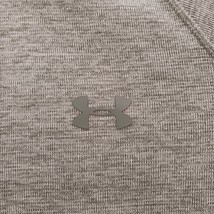 Under Armour Sweatshirt Men's Size Large Gray Quarter Zip Long Sleeve Pullover image 4