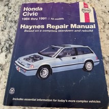 Honda Civic 1984-1991 Haynes repair manual 42023 - $10.88