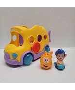 2012 Bubble Guppies Swim Sational School Bus - Rolling Figure Gil &amp; Mr G... - $647.70 MXN