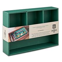 5-Piece Drawer Organizer Set, Green Emerald - $27.63