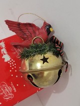 enesco christmas ornaments Cardinal Bell - $7.84
