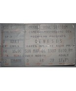  GENESIS Original Orange Bowl Florida Ticket Stub 1987 Miami NM Michelob... - $12.75