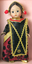 Madame Alexander 578 Indonesian Girl Doll in Costume 8&quot; in Box - $16.44