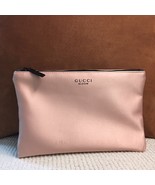 GUCCI Beauty Pink Satin Cosmetic Makeup Bag Pouch VIP Gift New - $41.10 CAD