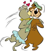 Yogi Bear &amp; Cindy Bear 8X10 Photo - $8.99