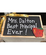 Teacher Gifts   2729DC Mrs. Dalton Best Principal  - £4.69 GBP