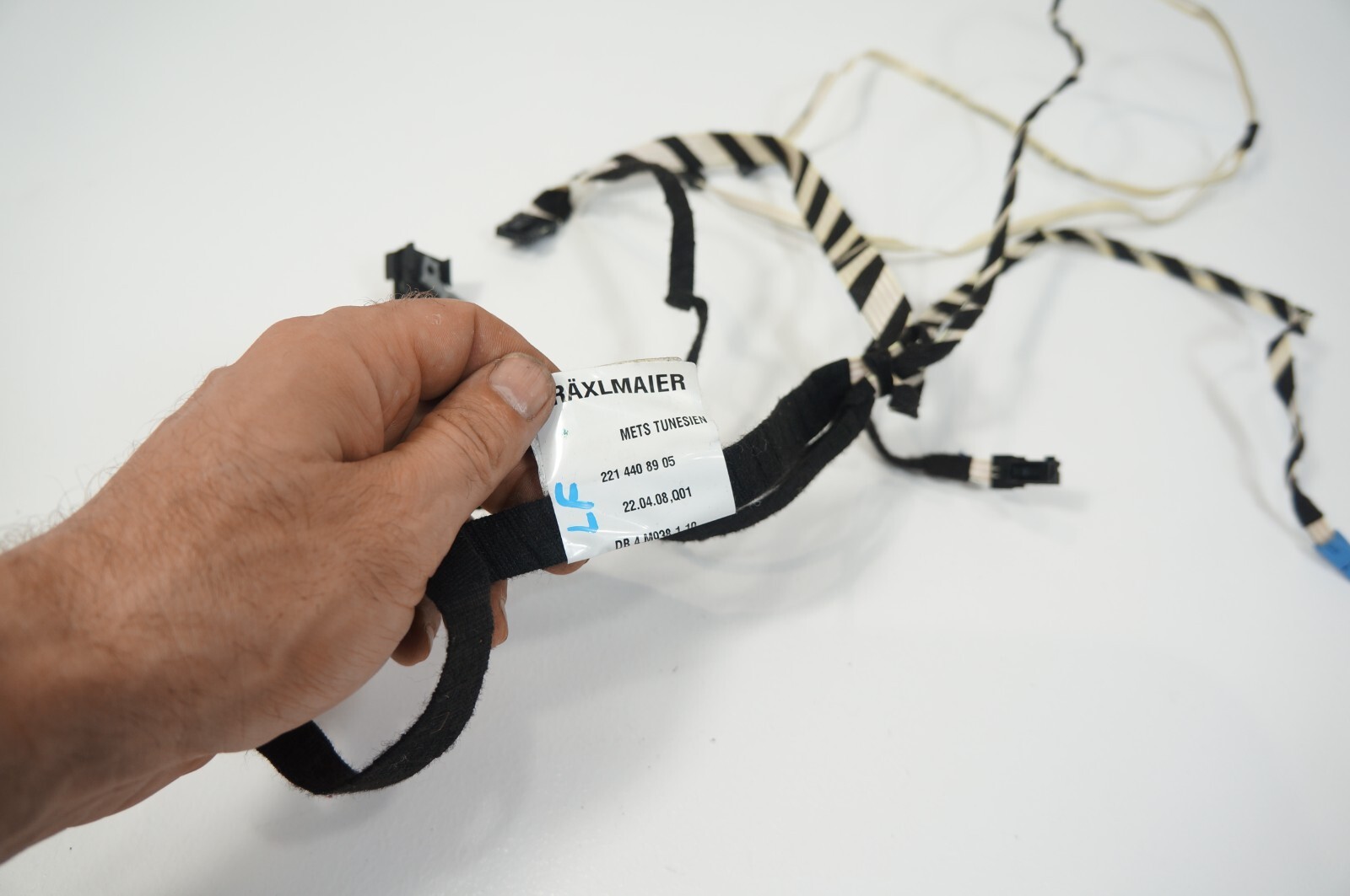 2011-2013 mercedes w221 s550 front left driver door panel wiring harness cable Item image 9