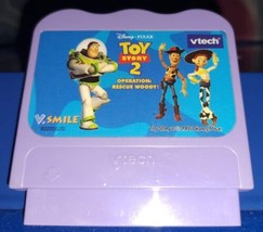 Toy Story 2: Operation: Rescue Woody! Vtech 2005 Game CARTRIDGE ONLY V.Smile - £5.31 GBP