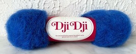Berroco Dji Dji Brushed Wool Viscose Yarn - 1 Skein Color Blue #8025 - £7.40 GBP