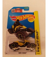 Hot Wheels 2015 #110 Yellow Snow Stormer HW Off-Road - Ice Mountain Seri... - £7.89 GBP