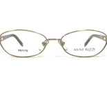 Anne Klein Petite Eyeglasses Frames AK9105 532 Brown Gold Round 49-15-135 - £40.46 GBP