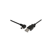 Startech.Com USB2HABM3LA 3 Ft Mini Usb Cable - A To Left Angle Mini B - £24.68 GBP