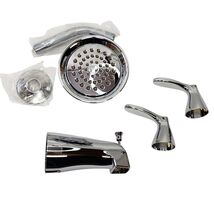 Moen 82602 Adler 2-Handle 1-Spray Tub/Shower Faucet with Valve - Chrome - $52.90