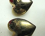 Earrings   449 clip on gold tone hearts thumb155 crop