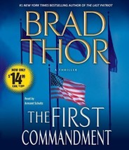 The First Commandment A Thriller by Brad Thor Audiobook Cd Sealed Free ship - $16.99