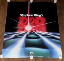 THE DEAD ZONE VIDEO POSTER VINTAGE 1984 PARAMOUNT PROMO STEPHEN KING - £39.50 GBP