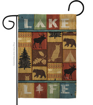 Lake Life Garden Flag Lodge 13 X18.5 Double-Sided House Banner - £15.92 GBP