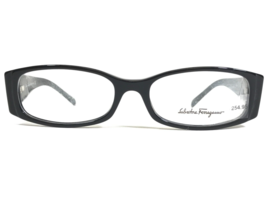 Salvatore Ferragamo Eyeglasses Frames 2644 101 Black Rectangular 51-16-135 - £52.16 GBP