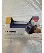 Xyron Model 500 Create a Sticker 5&quot; Sticker Maker Machine + 5&quot; Adhesive ... - $35.06 CAD