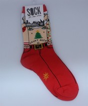 Sock It To Me Socks - Womens Crew - Santa Saint Nick - Christmas - One Size - £8.30 GBP