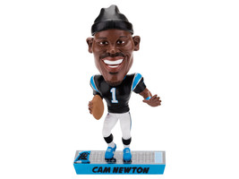 Cam Newton Carolina Panthers Caricature Bobblehead Forever Collectibles NFL NIB - £30.14 GBP