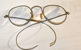 Vintage eye glasses silver finish - $19.95