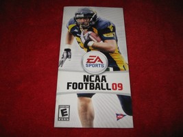 NCAA Football 09: Playstation Portable PSP Video Game Instruction Booklet - £1.58 GBP