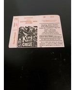Unused King Brothers 3 Ring Circus Child&#39;s ticket - £6.03 GBP