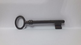 antique Old iron key - £30.86 GBP
