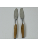 VTG Dansk FJORD Butter Knives Set of 2 – Teak Handle Stainless Steel Ger... - $65.00