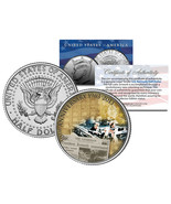 PRESIDENT KENNEDY ASSASSINATION 50th Anniversary JFK Half Dollar U.S. Coin - £9.68 GBP