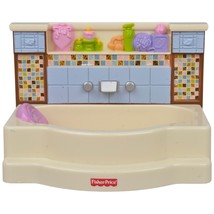 Fisher Price Loving Family Bathroom Bathtub ONLY*** - Mattel 2008 - $5.90