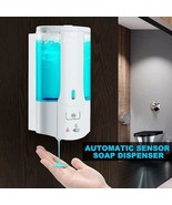 Wall Mounted Automatic Infrared Sensor Touchless Hand-Free Soap Dispense... - €15,37 EUR