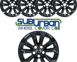 FITS 2022-2024 Toyota Corolla Cross LE # 7722-GB 17&quot; Gloss Black Wheel S... - $109.99