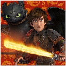 How To Train Your Dragon 2 Lunch Napkins 16 Per Package Birthday Party Supplies - £3.95 GBP