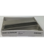 IKEA Ekby Bjarnum 7-1/2&quot; Aluminum Shelf Brackets 22749 - Brand New - $24.74