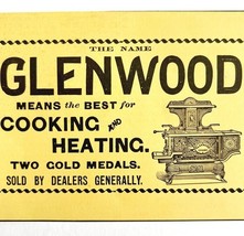 Glenwood Grand Oven Range 1894 Advertisement Victorian Cooking Heating A... - $19.99