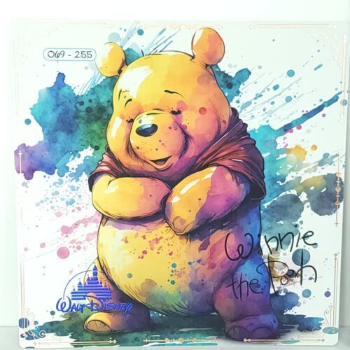 Winnie The Pooh Disney 100th Limited Edition Art Card Print Big One 069/255 - $118.79
