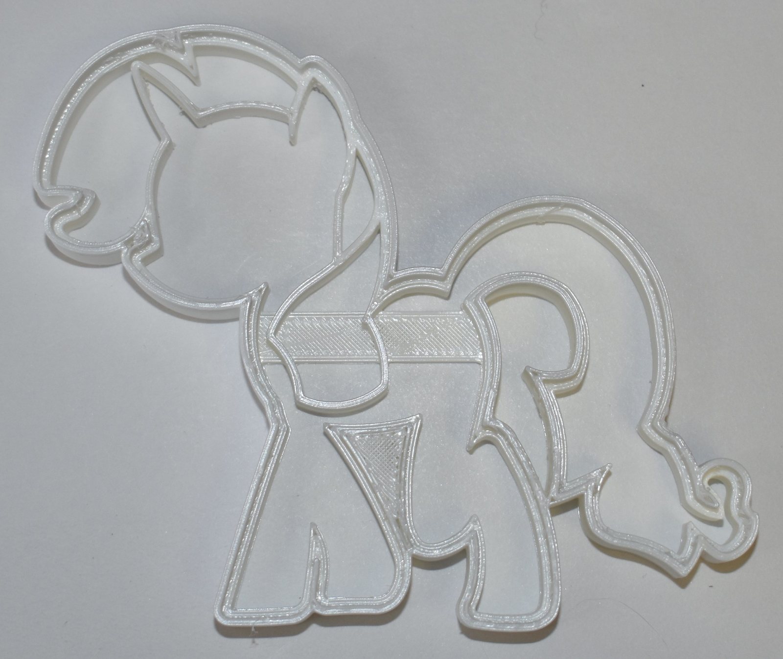 Rarity My Little Pony Friendship Magic Cookie Cutter 3D Printed USA PR742 - $3.99