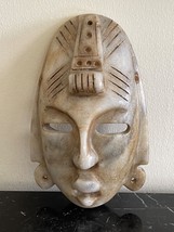 Vintage Mayan, Incan or Aztec Carved Stone Mask - $349.00