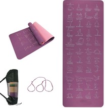 Premium Quality Fitness Yoga Mat -24 X 72 Unisex - £16.49 GBP