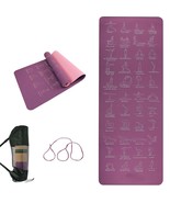 Premium Quality Fitness Yoga Mat -24 X 72 Unisex - £16.24 GBP