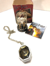 Harry Potter Mini Hedwig The Snowy Owl with Sticker Book &amp; Necklace - £7.43 GBP